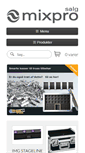 Mobile Screenshot of mixpro.dk